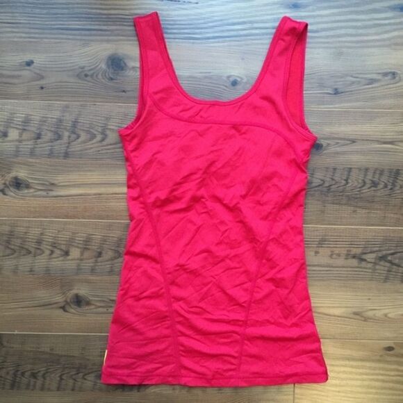 Lole red workout athletic top stretch wicking - Picture 1 of 4